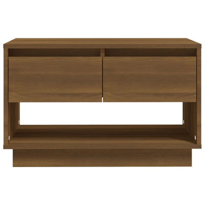 TV-taso ruskea tammi 70x41x44 cm tekninen puu