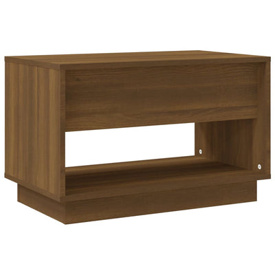 TV-taso ruskea tammi 70x41x44 cm tekninen puu