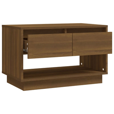 TV-taso ruskea tammi 70x41x44 cm tekninen puu