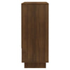 Senkki ruskea tammi 97x31x75 cm lastulevy