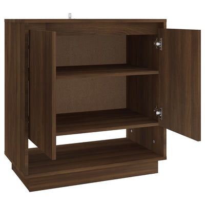 Senkki ruskea tammi 70x41x75 cm tekninen puu