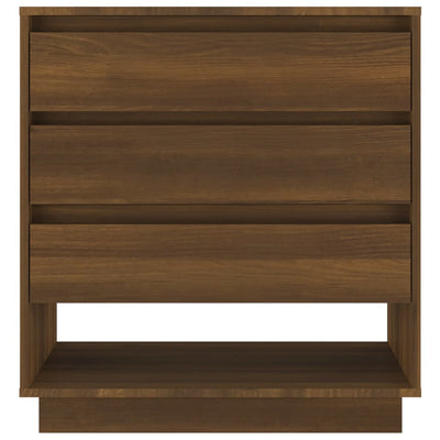 Senkki ruskea tammi 70x41x75 cm tekninen puu