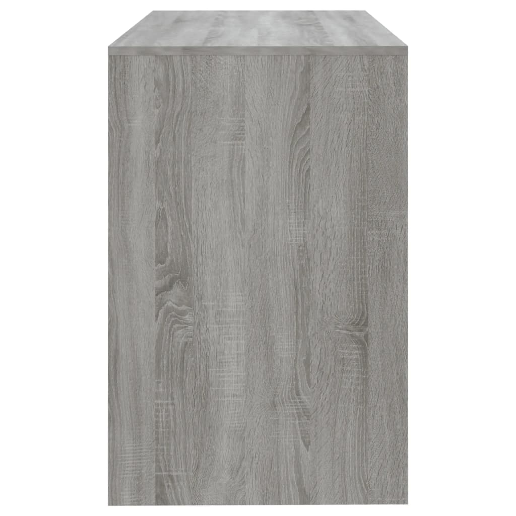 Harmaa työpöytä Claudius 101x50x76,5cm (puinen)
