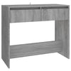 Konsolipöytä harmaa Sonoma 89x41x76,5 cm tekninen puu