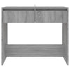 Konsolipöytä harmaa Sonoma 89x41x76,5 cm tekninen puu