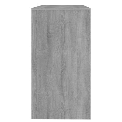 Konsolipöytä harmaa Sonoma 89x41x76,5 cm tekninen puu