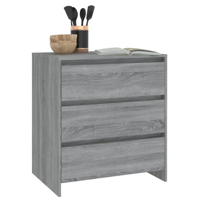 Senkki harmaa Sonoma 70x41x75 cm tekninen puu