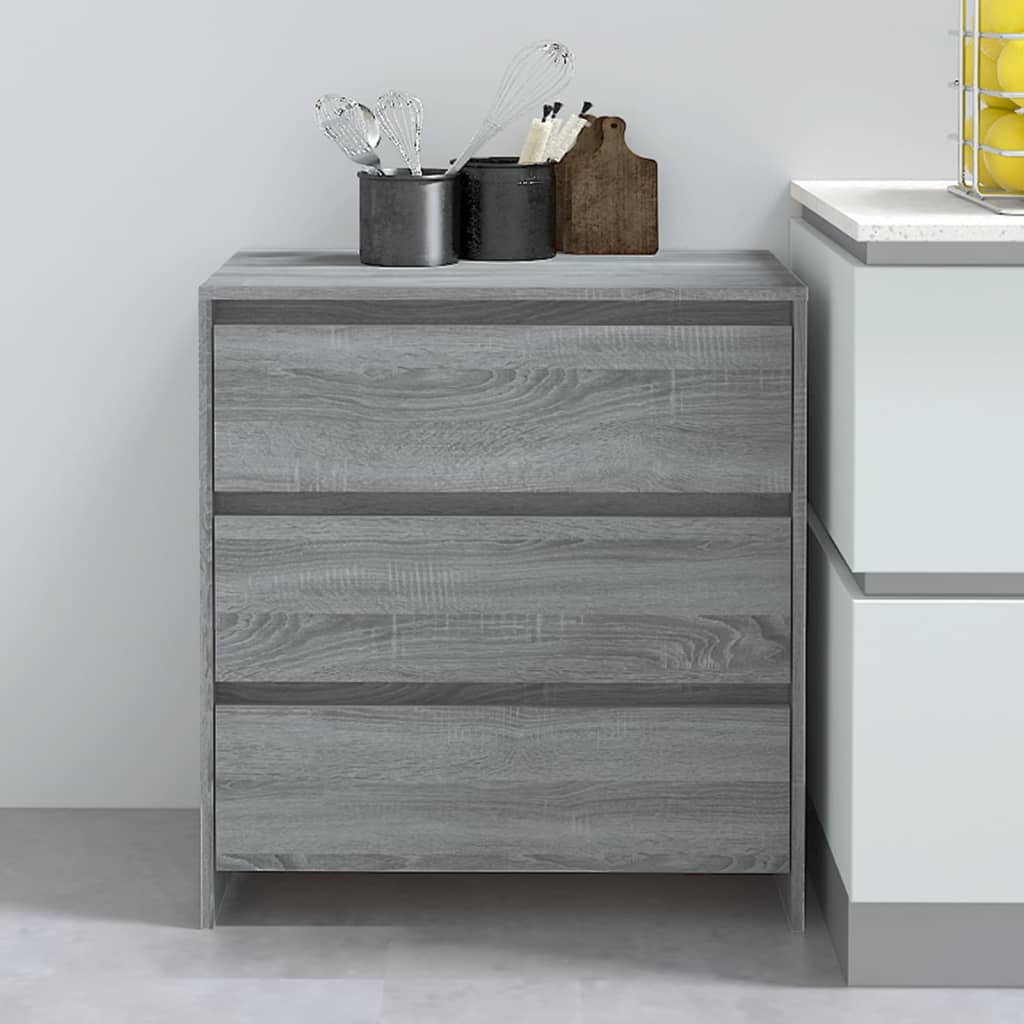 Harmaa senkki Jamel 70x41x75cm (puinen)