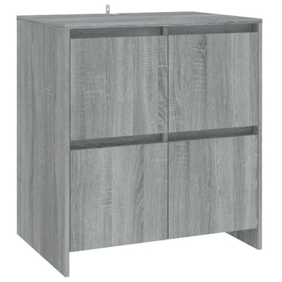 Senkki harmaa Sonoma 70x41x75 cm tekninen puu