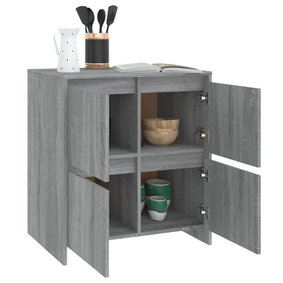 Senkki harmaa Sonoma 70x41x75 cm tekninen puu