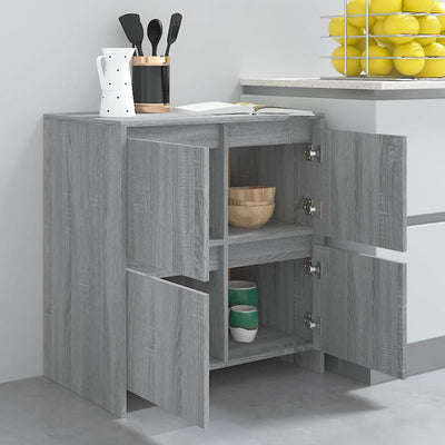 Senkki harmaa Sonoma 70x41x75 cm tekninen puu