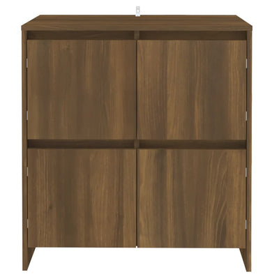 Senkki ruskea tammi 70x41x75 cm tekninen puu