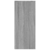 Senkki harmaa Sonoma 102x33x75 cm tekninen puu