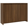 Senkki ruskea tammi 102x33x75 cm lastulevy