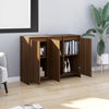 Senkki ruskea tammi 102x33x75 cm lastulevy