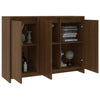Senkki ruskea tammi 102x33x75 cm lastulevy