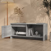 TV-taso harmaa Sonoma 90x35x40 cm tekninen puu