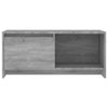 TV-taso harmaa Sonoma 90x35x40 cm tekninen puu