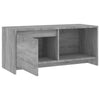 TV-taso harmaa Sonoma 90x35x40 cm tekninen puu