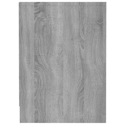 TV-taso harmaa Sonoma 102x37,5x52,5 cm tekninen puu