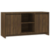 TV-taso ruskea tammi 102x37,5x52,5 cm tekninen puu