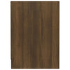 TV-taso ruskea tammi 102x37,5x52,5 cm tekninen puu