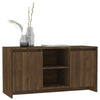 TV-taso ruskea tammi 102x37,5x52,5 cm tekninen puu
