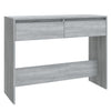 Konsolipöytä harmaa Sonoma 100x35x76,5 cm tekninen puu