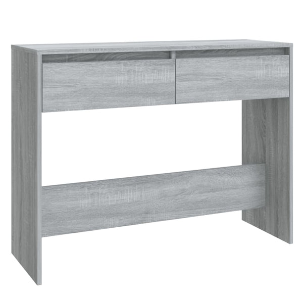 Konsolipöytä harmaa Sonoma 100x35x76,5 cm tekninen puu