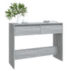 Konsolipöytä harmaa Sonoma 100x35x76,5 cm tekninen puu