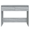Konsolipöytä harmaa Sonoma 100x35x76,5 cm tekninen puu