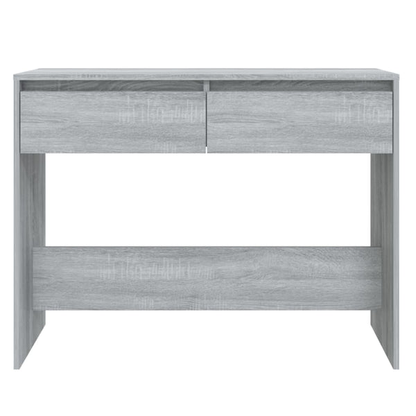 Konsolipöytä harmaa Sonoma 100x35x76,5 cm tekninen puu