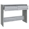 Konsolipöytä harmaa Sonoma 100x35x76,5 cm tekninen puu