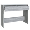 Konsolipöytä harmaa Sonoma 100x35x76,5 cm tekninen puu