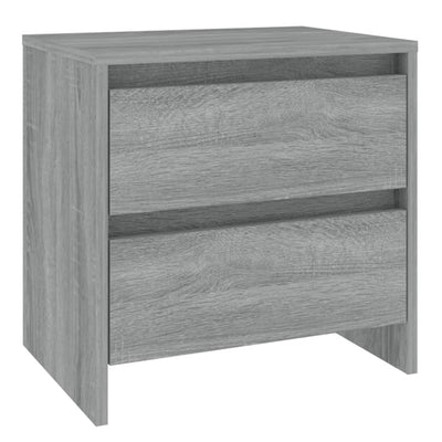 Yöpöytä harmaa Sonoma 45x34,5x44,5 cm lastulevy