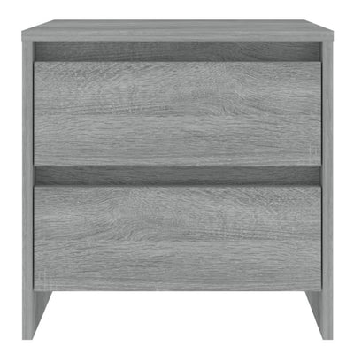 Yöpöytä harmaa Sonoma 45x34,5x44,5 cm lastulevy