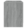 Yöpöydät 2 kpl harmaa Sonoma 45x34,5x44,5 cm lastulevy