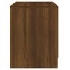 Yöpöytä ruskea tammi 45x34,5x44,5 cm lastulevy