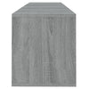 TV-taso harmaa Sonoma 120x30x40,5 cm lastulevy