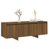 TV-taso ruskea tammi 120x30x40,5 cm lastulevy