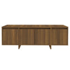 TV-taso ruskea tammi 120x30x40,5 cm lastulevy
