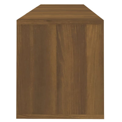 TV-taso ruskea tammi 120x30x40,5 cm lastulevy