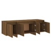 TV-taso ruskea tammi 120x30x40,5 cm lastulevy