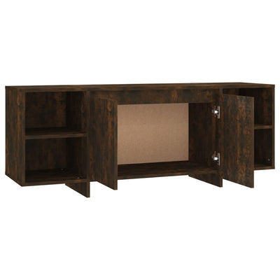 TV-taso savutammi 130x35x50 cm lastulevy