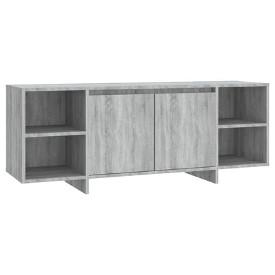 TV-taso harmaa Sonoma 130x35x50 cm lastulevy