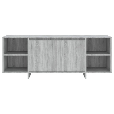 TV-taso harmaa Sonoma 130x35x50 cm lastulevy