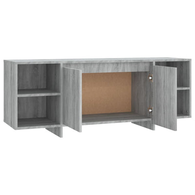 TV-taso harmaa Sonoma 130x35x50 cm lastulevy
