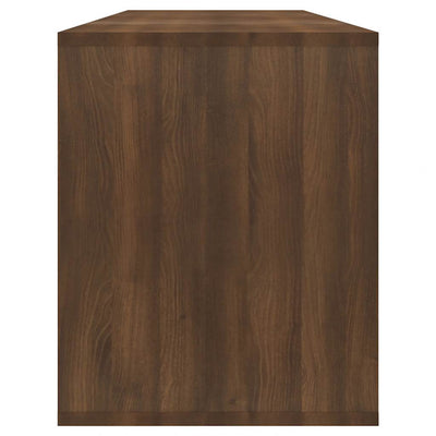 Ruskea tammi tv-taso Eluzie 130x35x50cm (lastulevy)