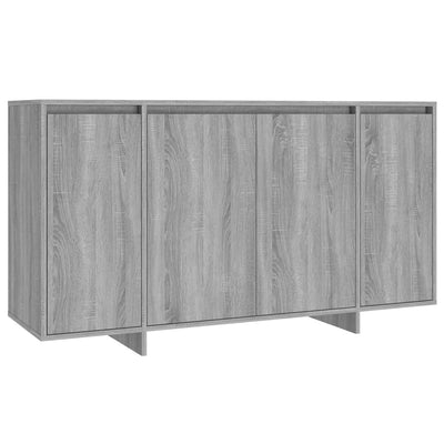 Senkki harmaa Sonoma 135x41x75 cm tekninen puu