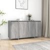 Senkki harmaa Sonoma 135x41x75 cm tekninen puu